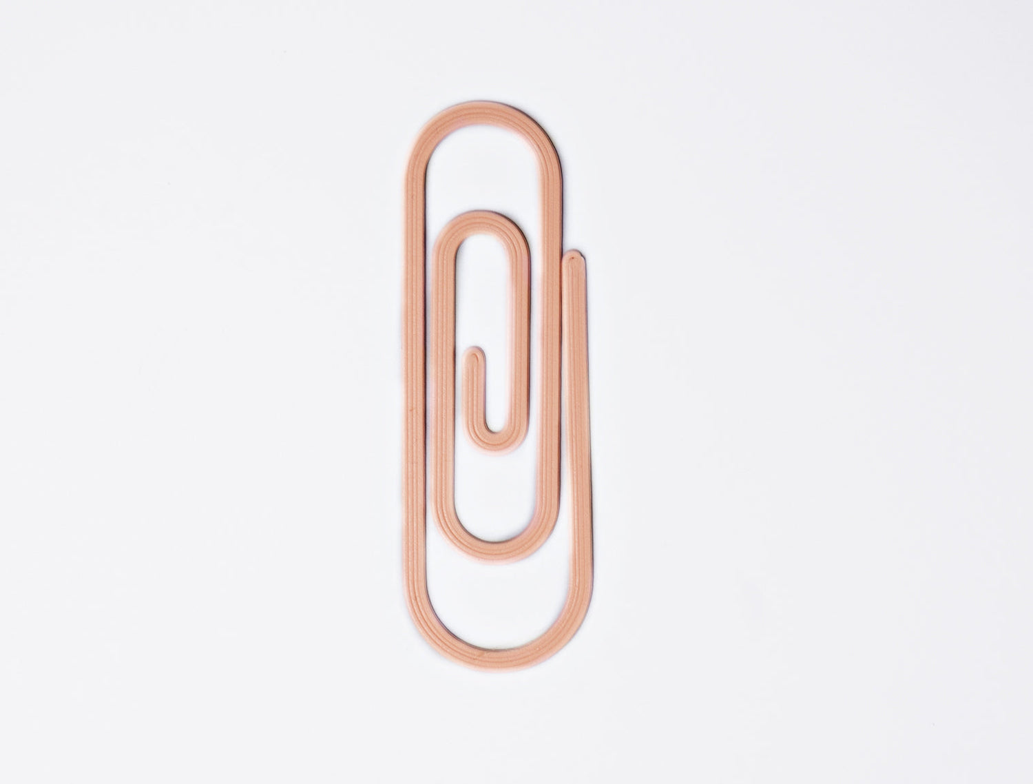 The Completist Paperclip 3D Printed Bookmark