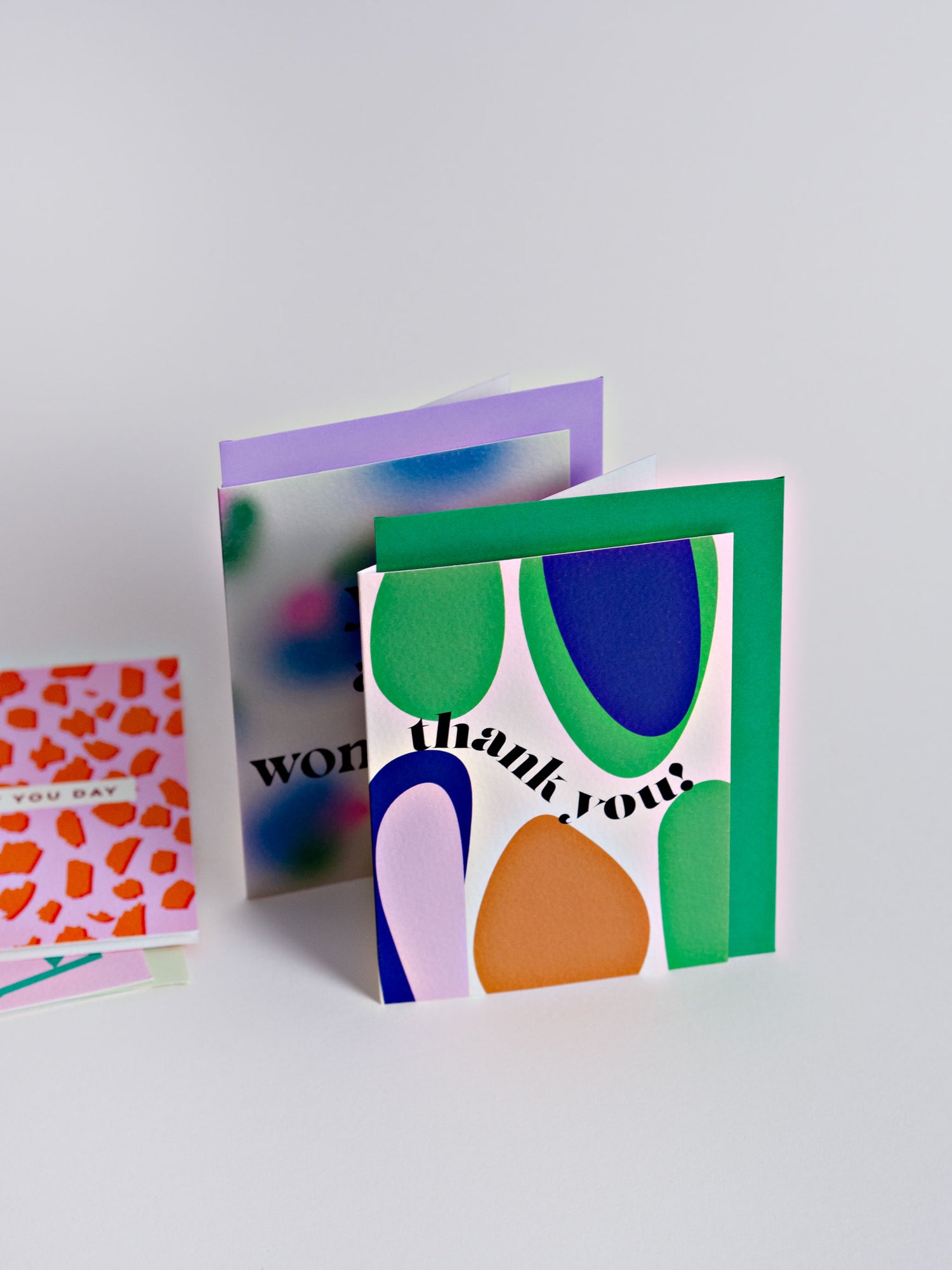 Dahlia Thank You Card