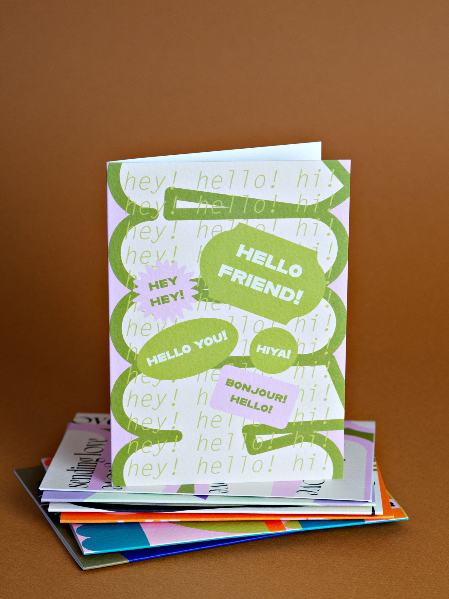 Hinoki Hello Card