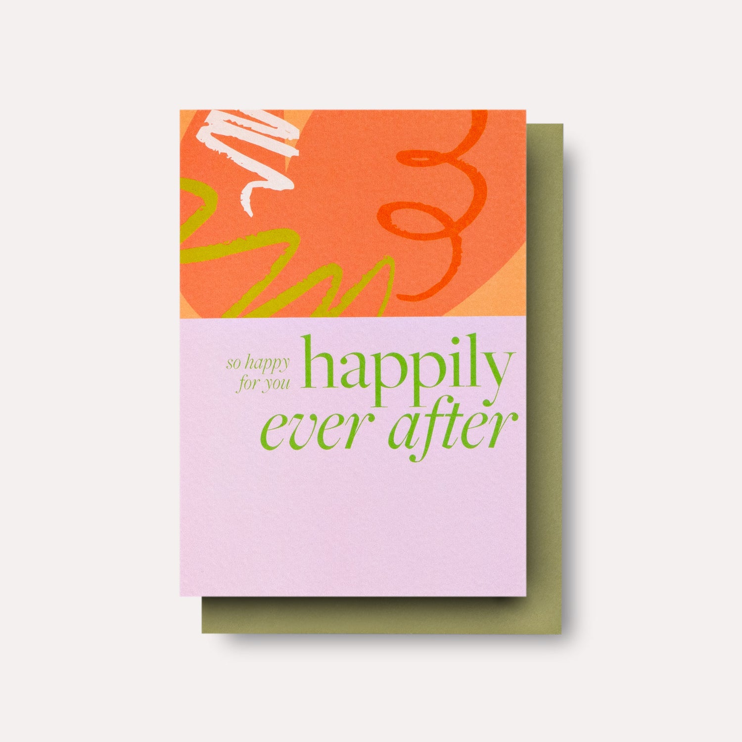 Contour Happily Ever After Card