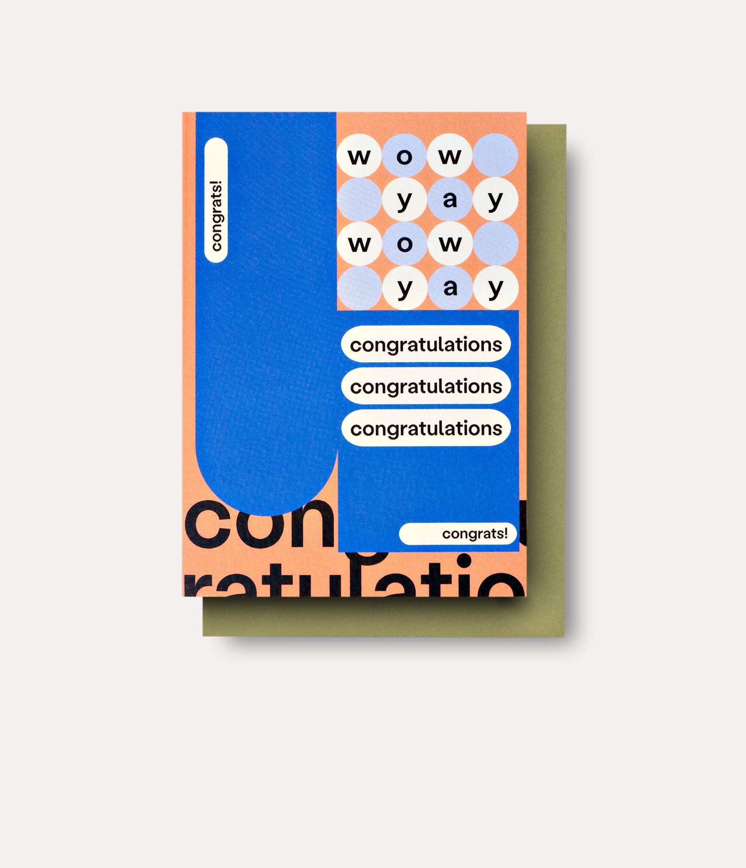 Crayon Congrats Card