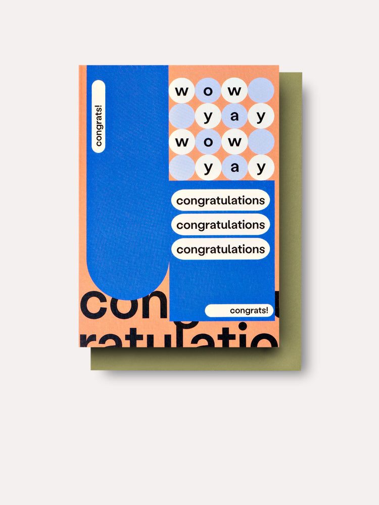 Crayon Congrats Card