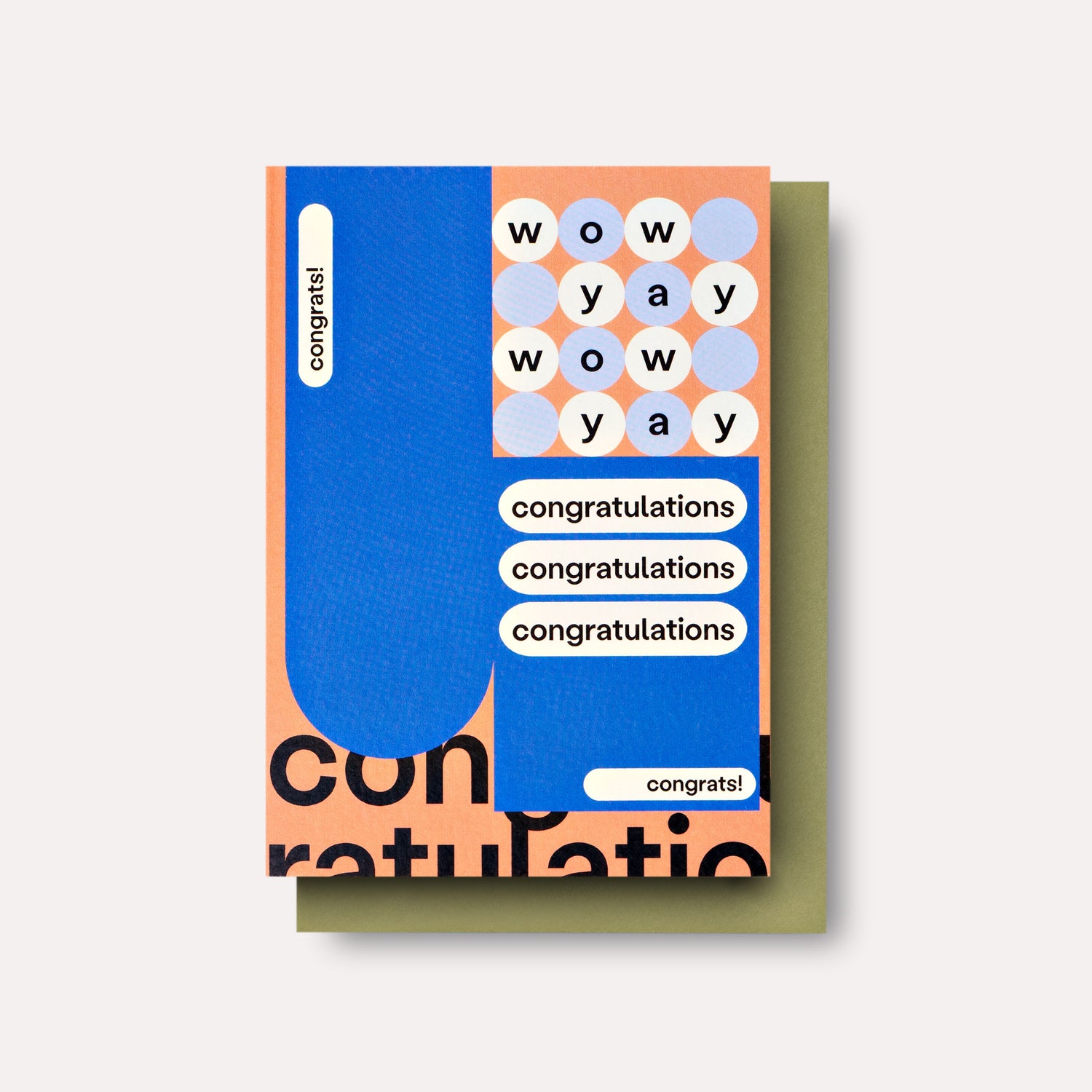 Crayon Congrats Card