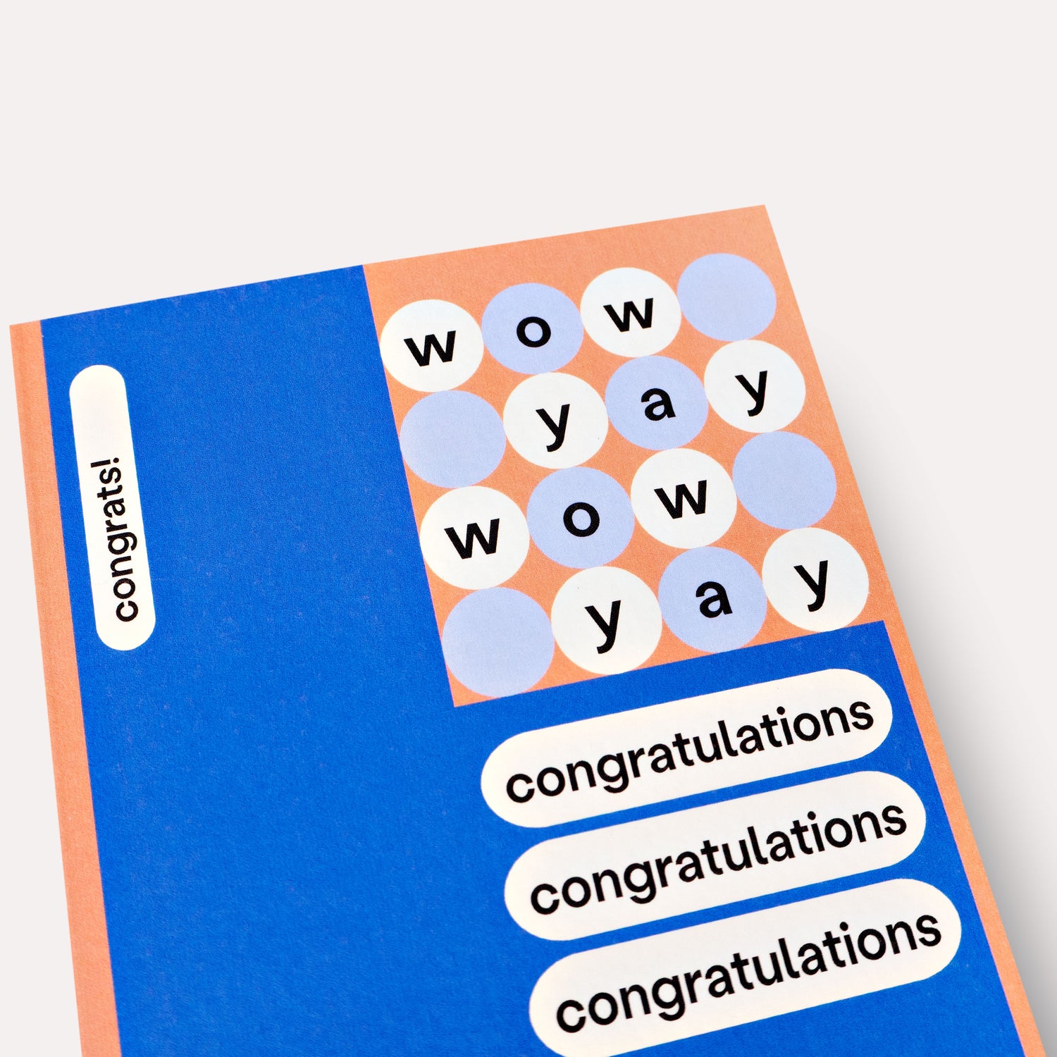 Crayon Congrats Card