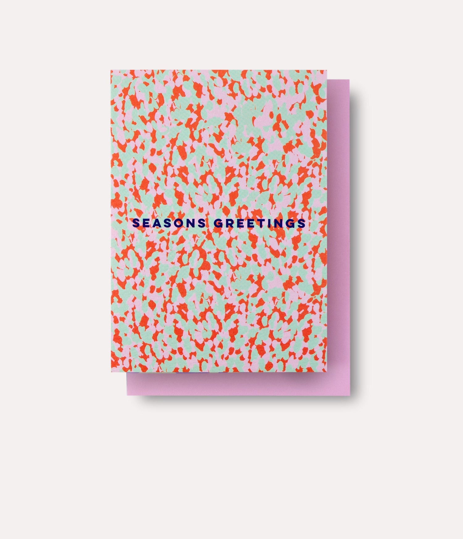 The Completist Pastel Confetti Christmas Card