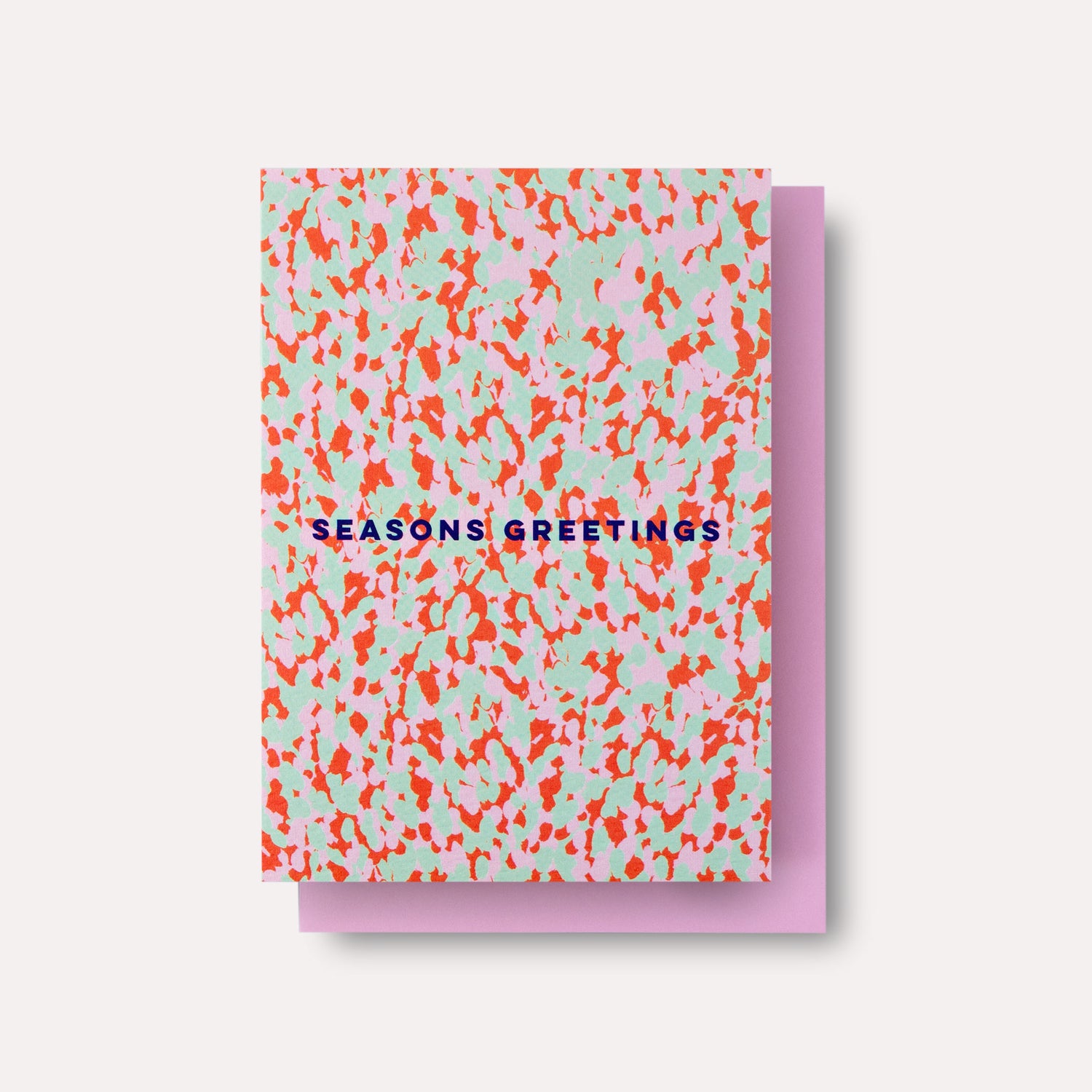 Christmas Pastel Confetti Card