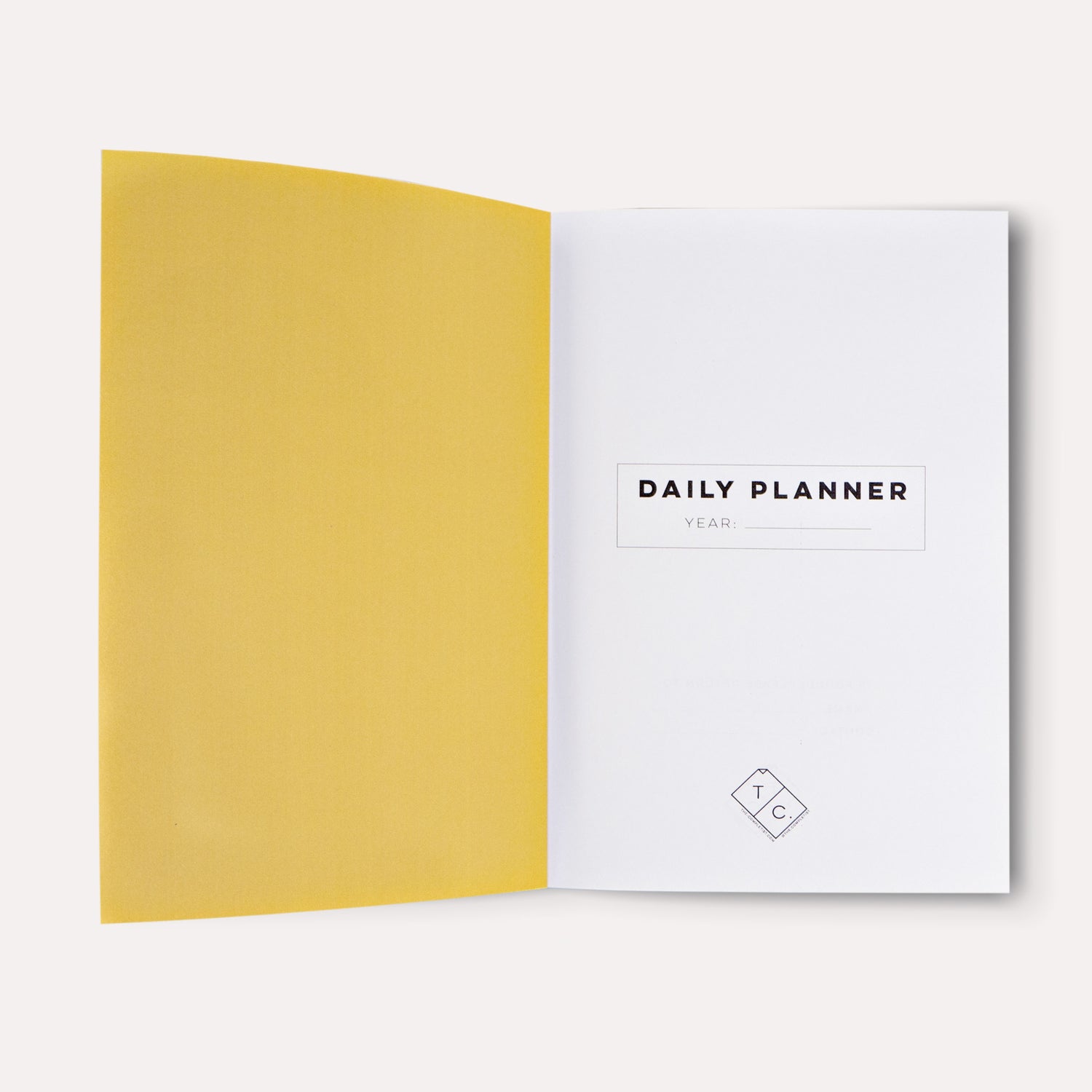 Flora Undated Daily Planner Book