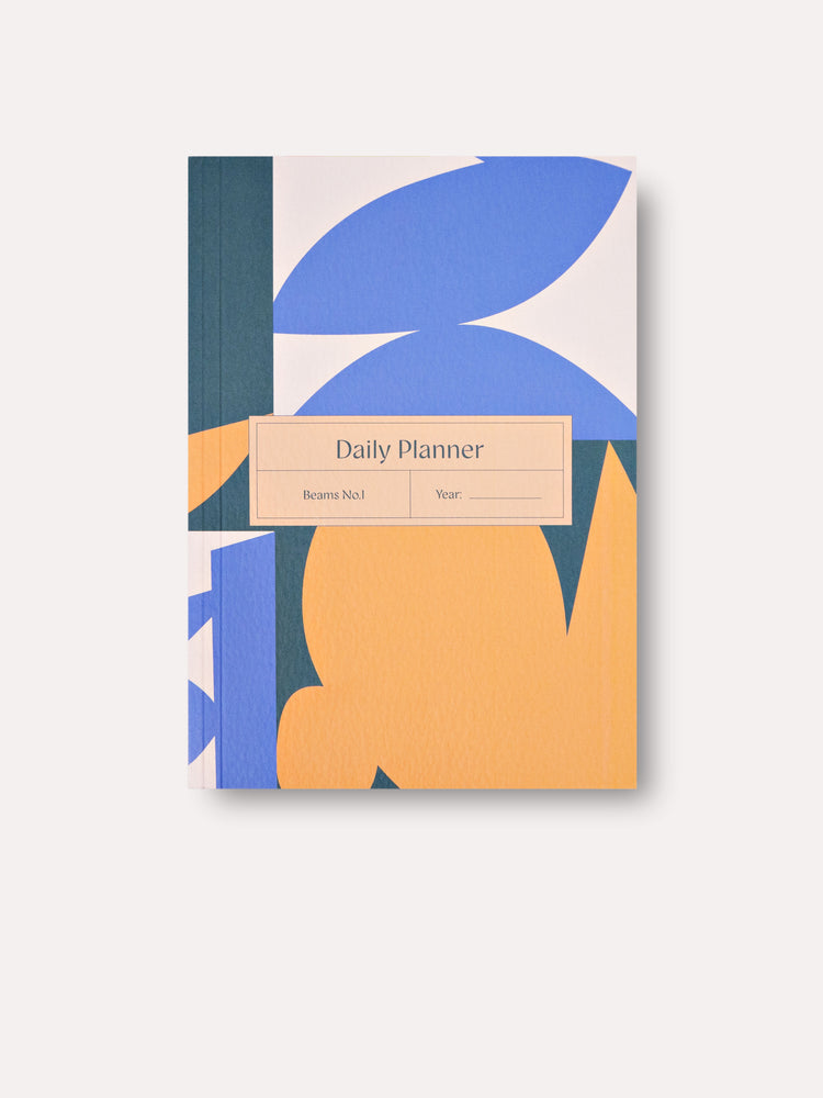 Beams Undated Daily Planner Book