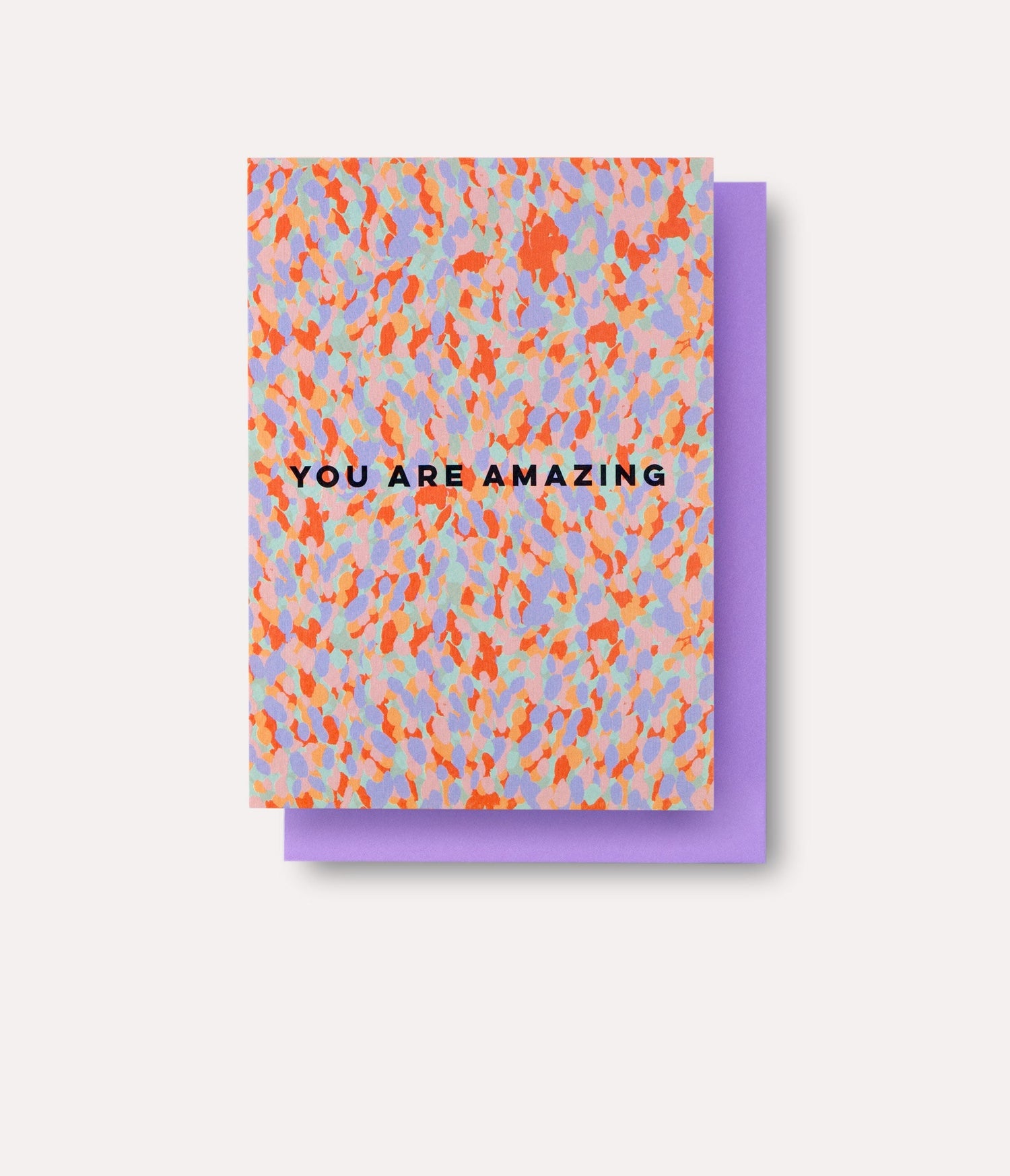 The Completist You Are Amazing Confetti Card