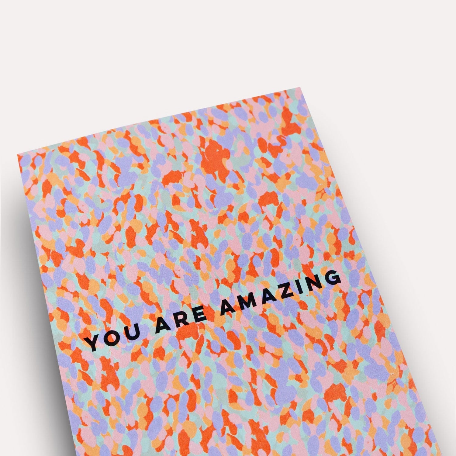 The Completist You Are Amazing Confetti Card