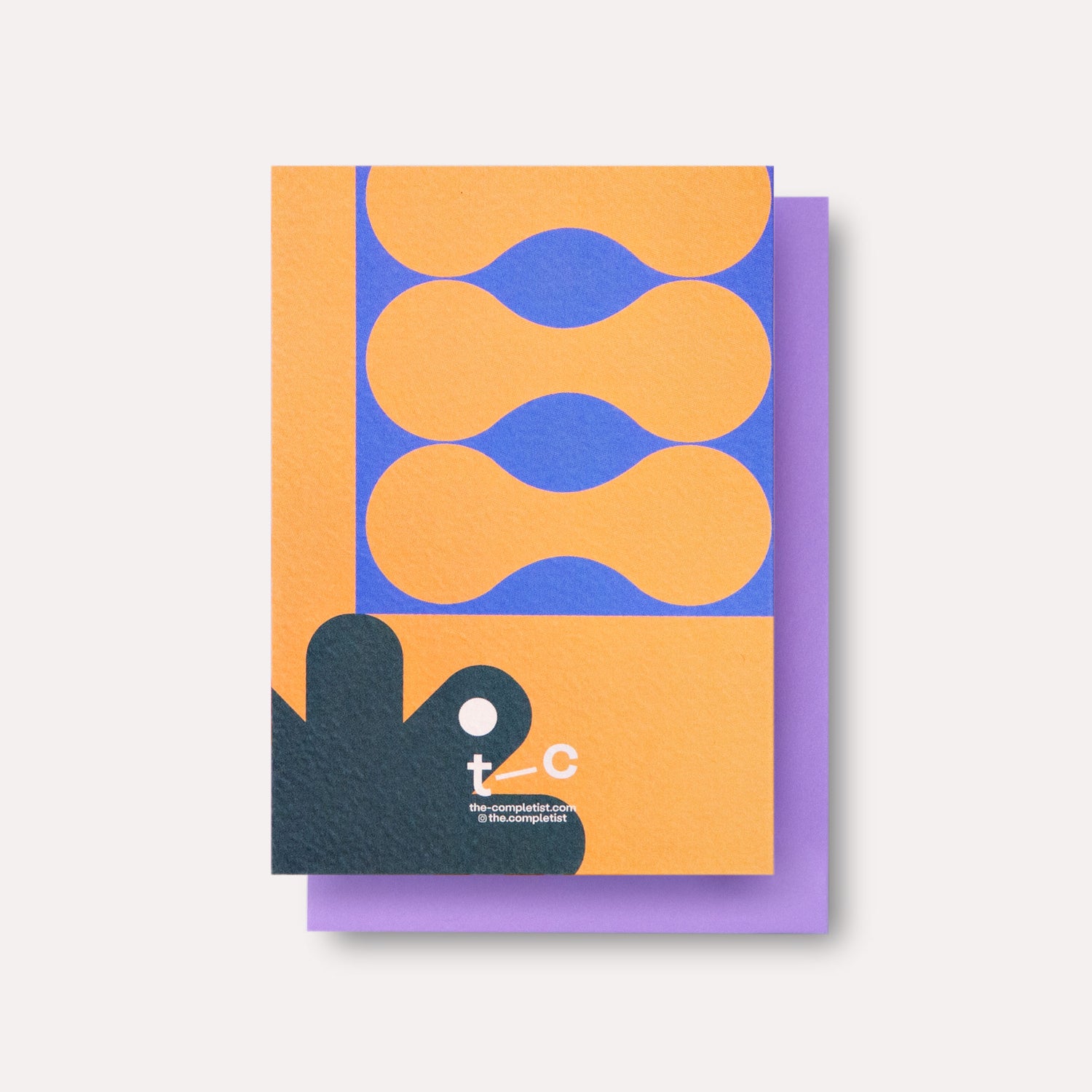 Ellipse Good Luck Card