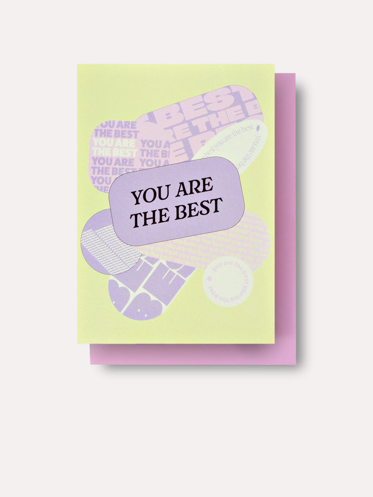 Amuse You Are The Best Card