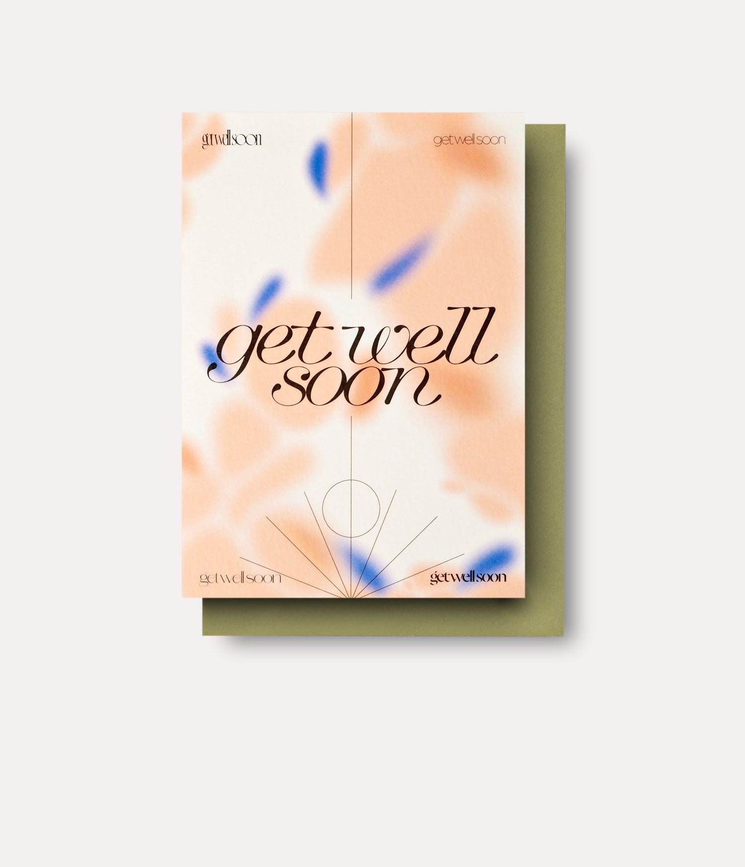 Hazy Get Well Soon Card