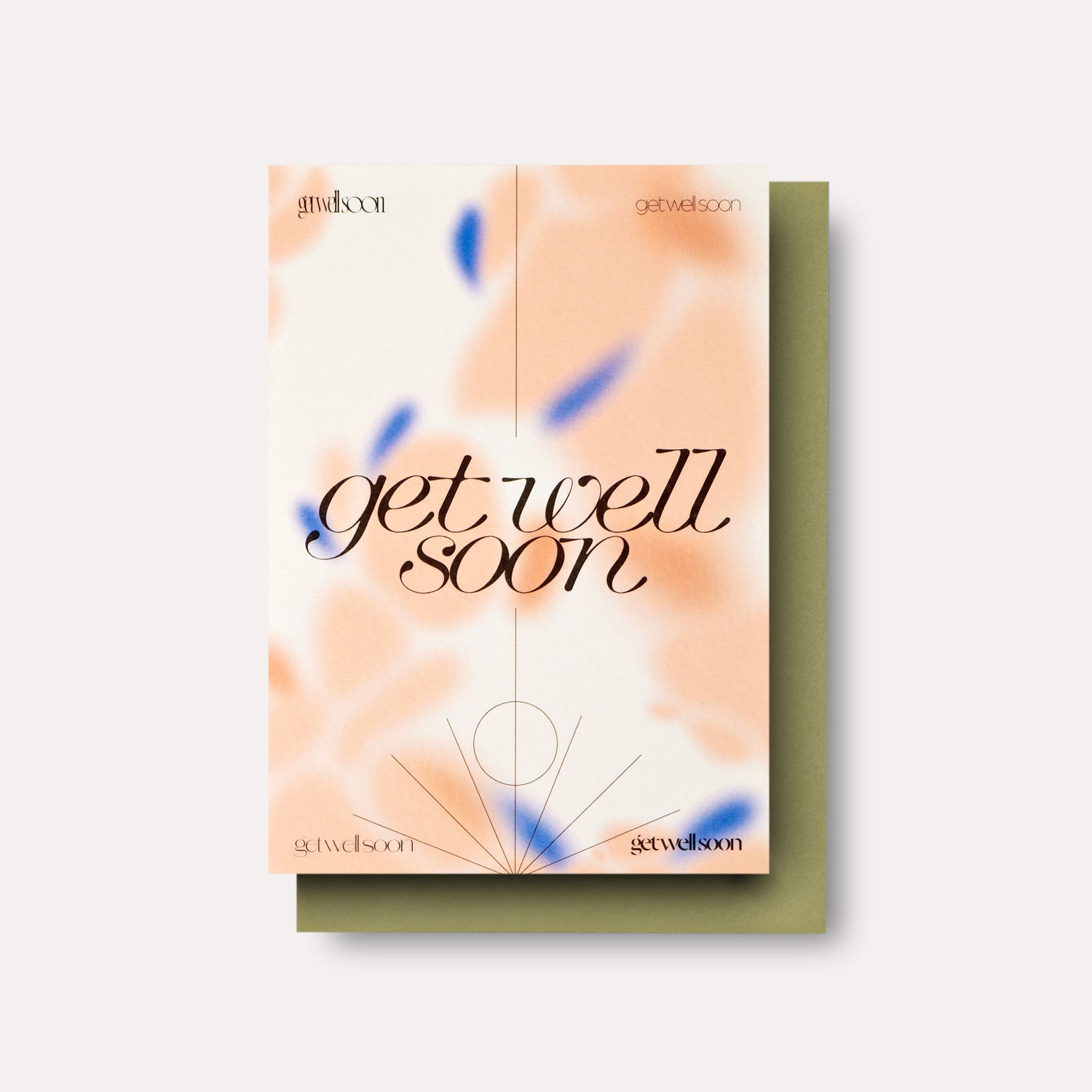 Hazy Get Well Soon Card