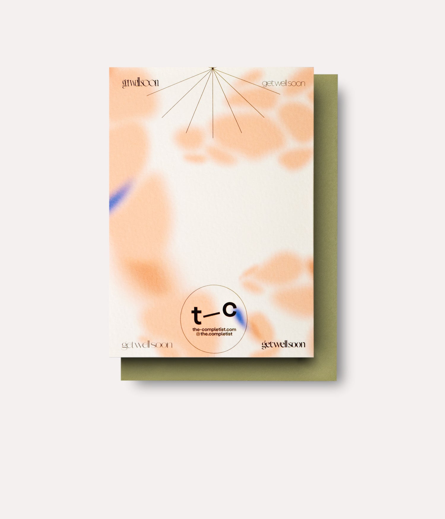 Hazy Get Well Soon Card