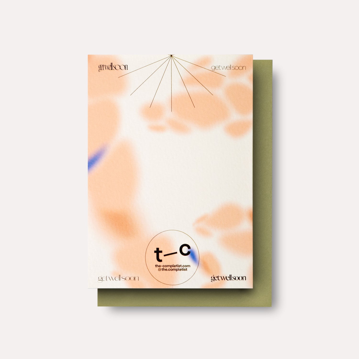 Hazy Get Well Soon Card