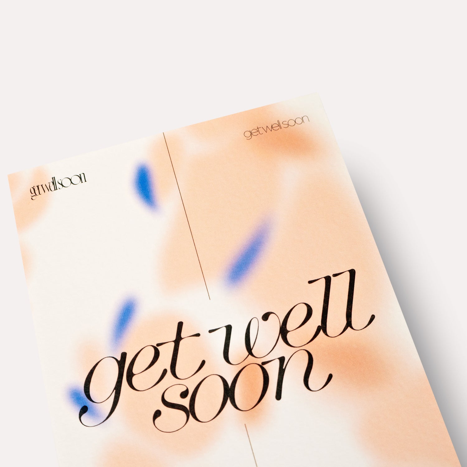 Hazy Get Well Soon Card