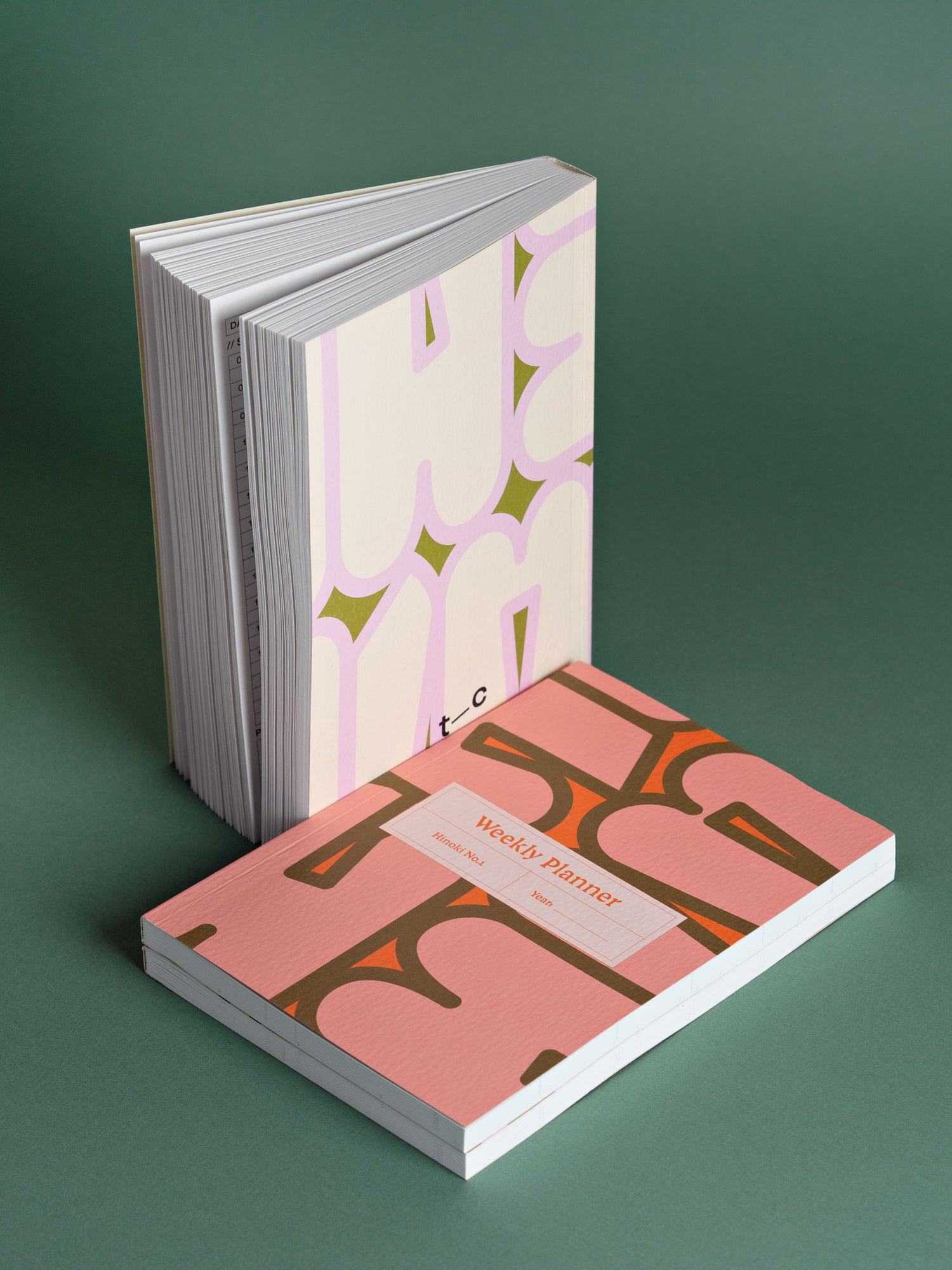 Hinoki Undated Weekly Planner Book