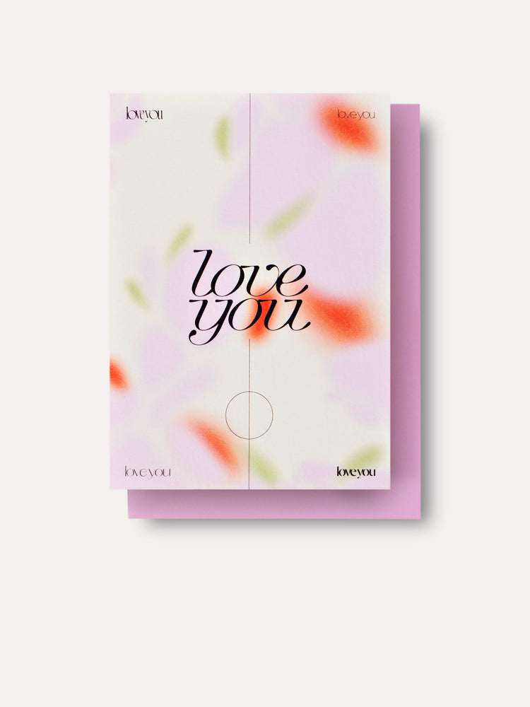 Hazy Love You Card