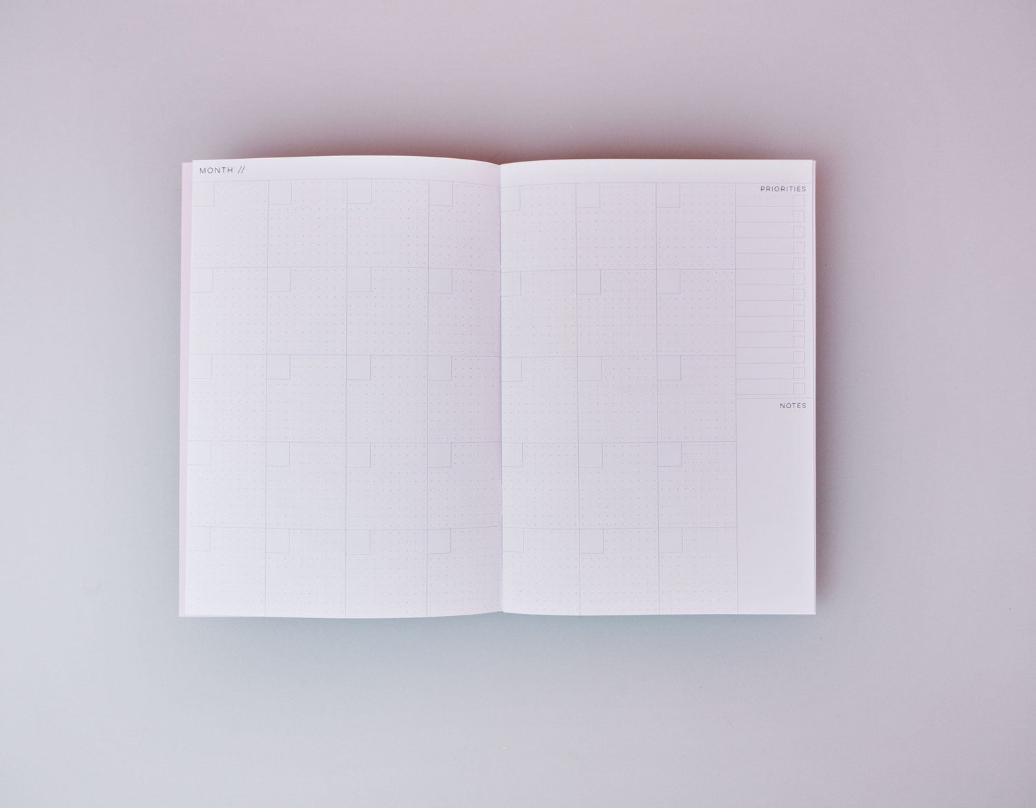 The Completist Orchard Slimline Month Planner