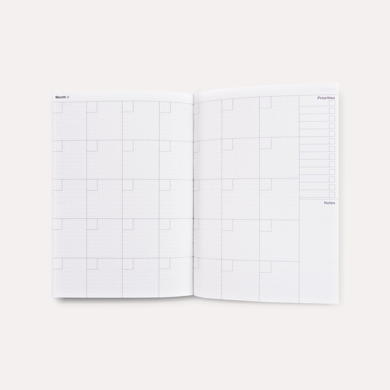 Superbloom A6 Pocket Undated Weekly Planner