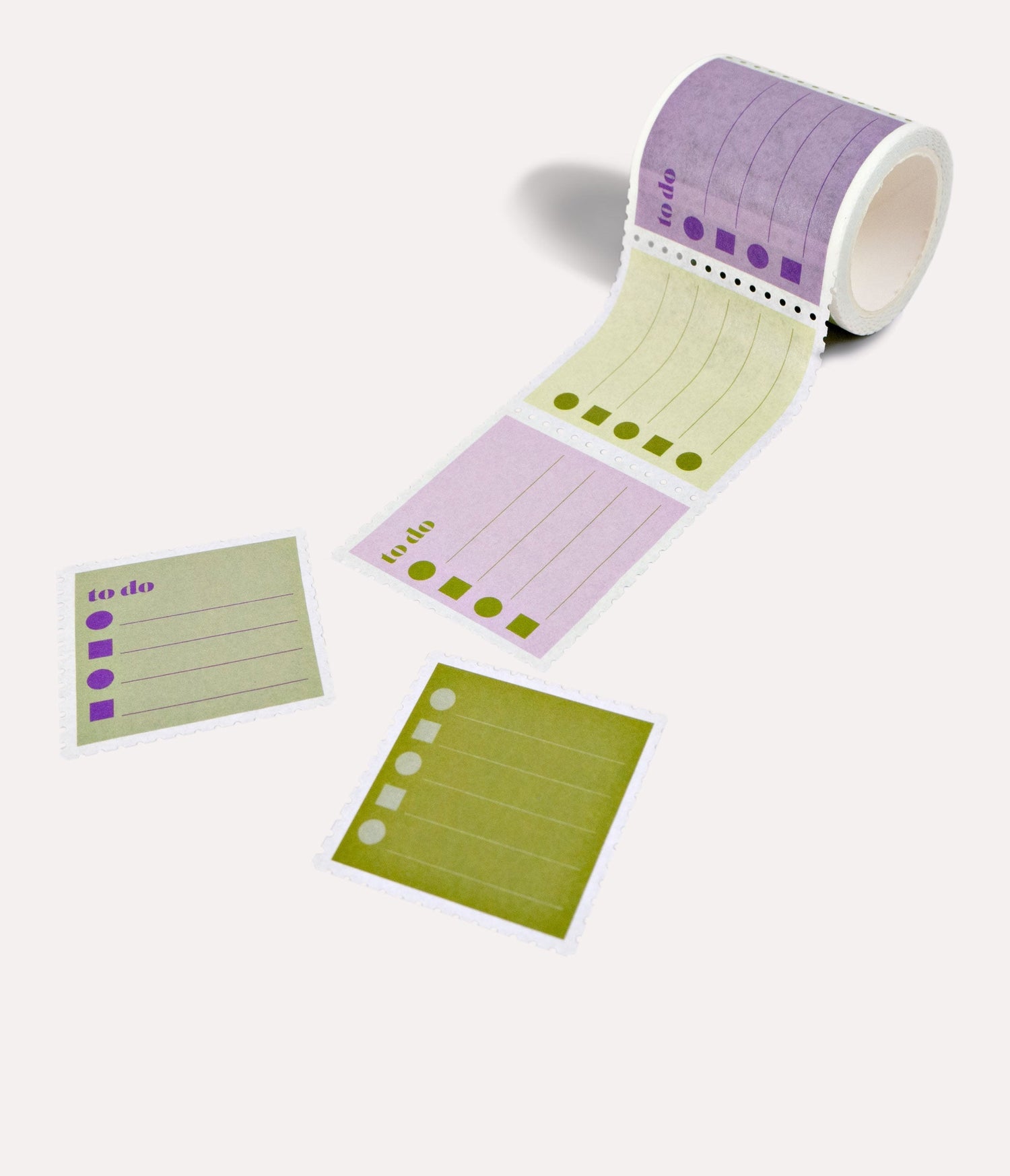 The Completist Hinoki To Do Giant Stamp Washi Tape