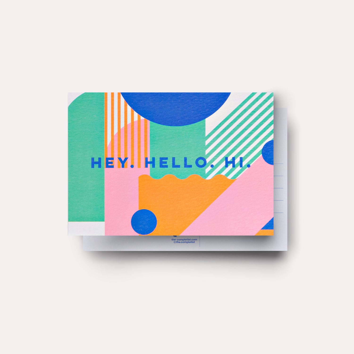 Miami Stripes Postcard