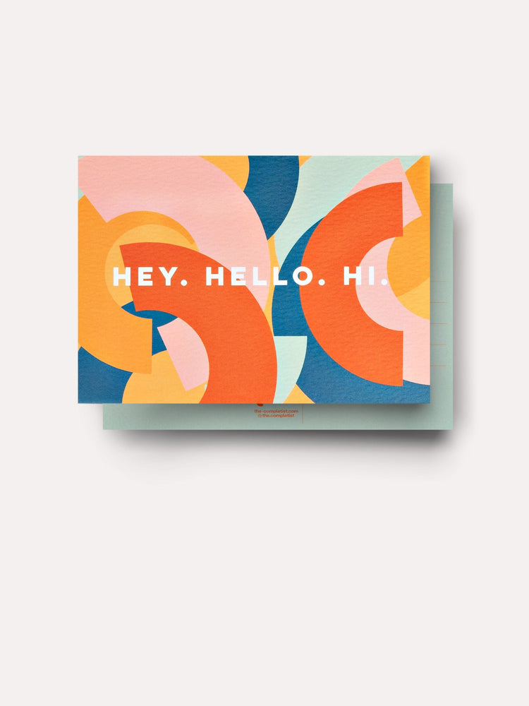 The Completist Circles Postcard