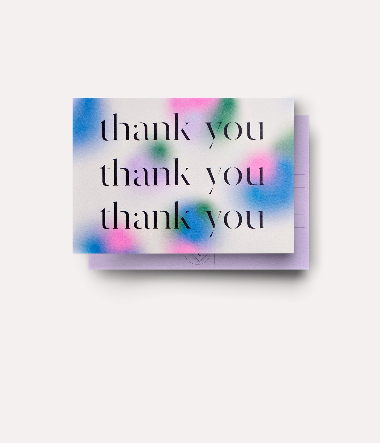 The Completist Gradient Postcard