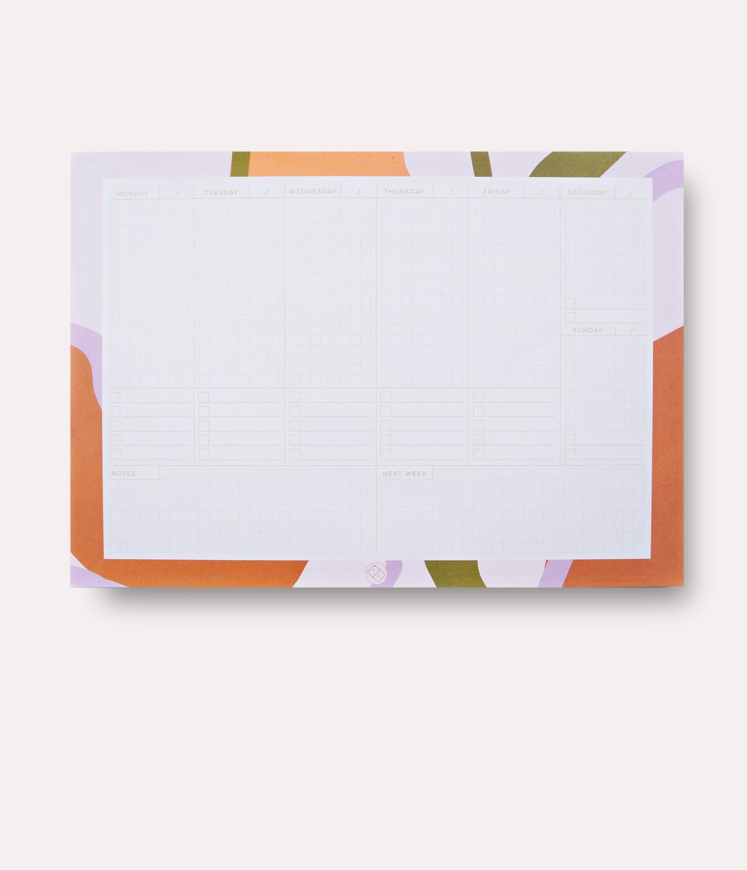 The Completist Andalucia Weekly Planner Pad