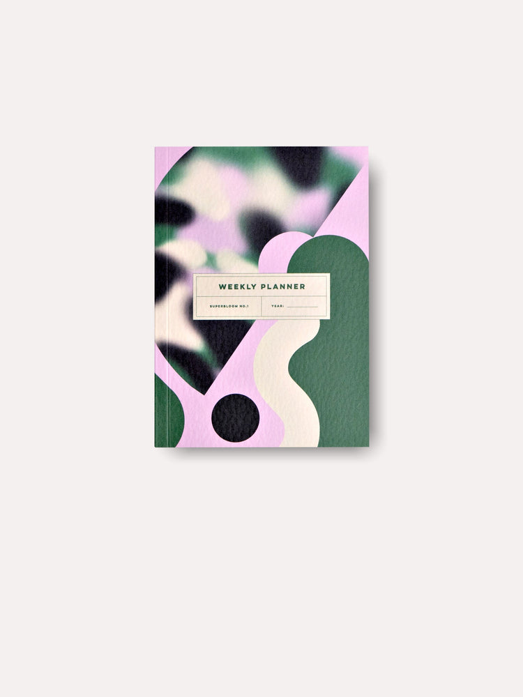 The Completist Superbloom Undated Pocket Weekly Planner