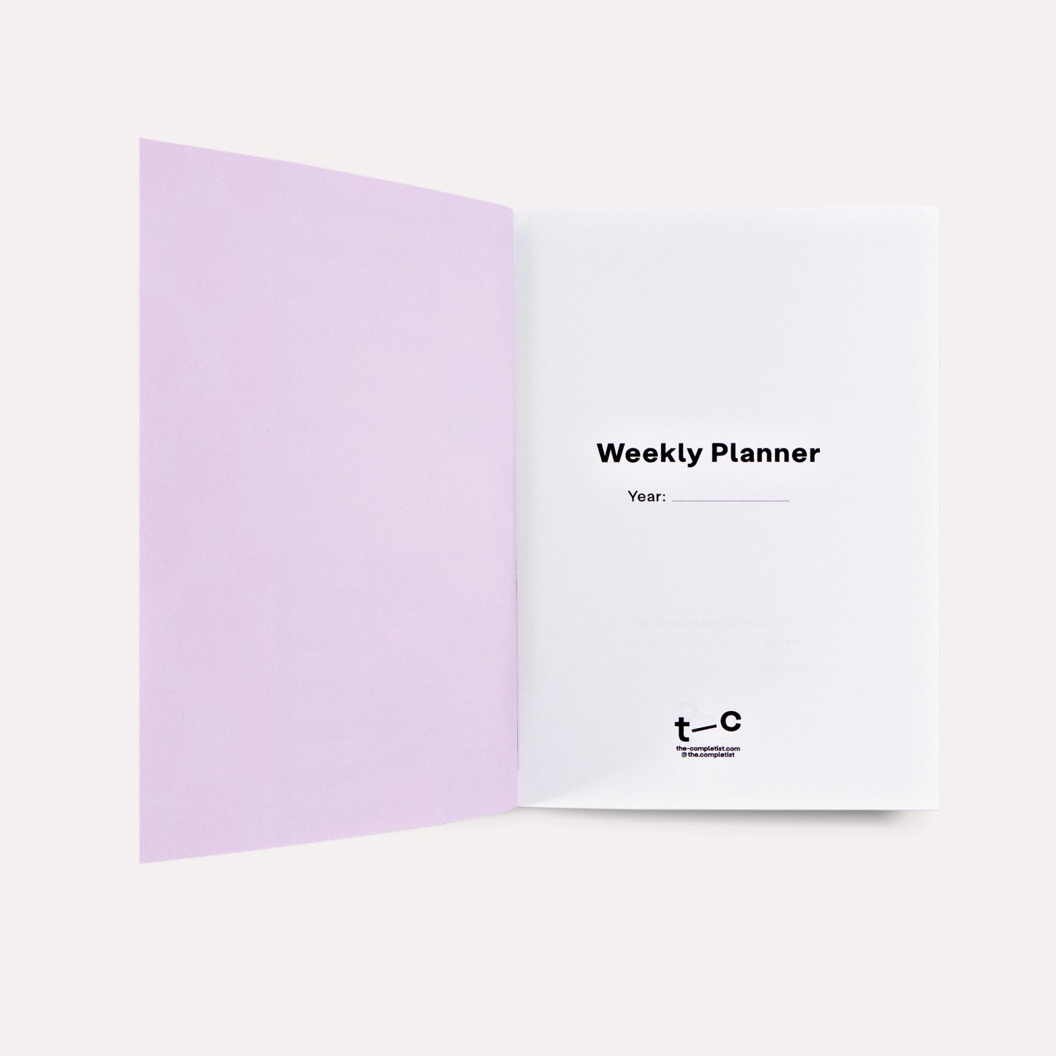 Seoul A6 Pocket Undated Weekly Planner