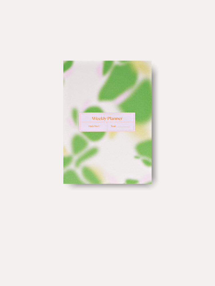 Hazy A6 Undated Pocket Weekly Planner Book