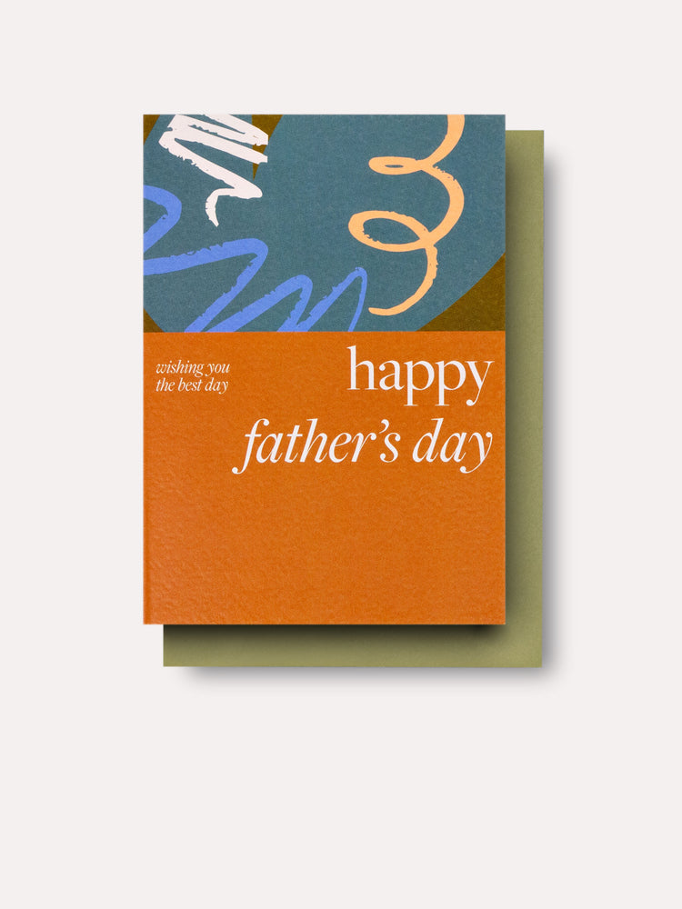 Contour Father's Day Card