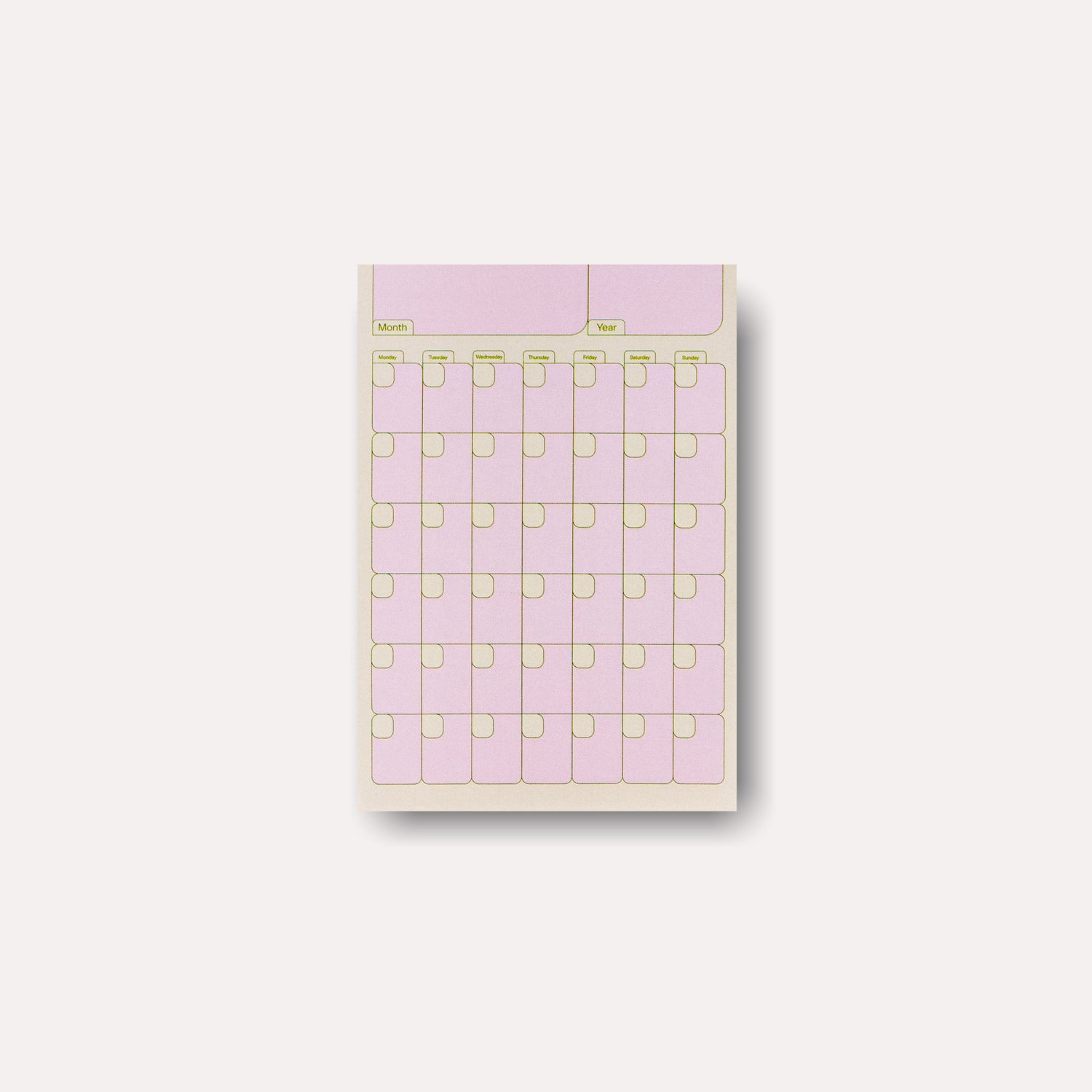 Casetta Monthly Planner Sticky Notes