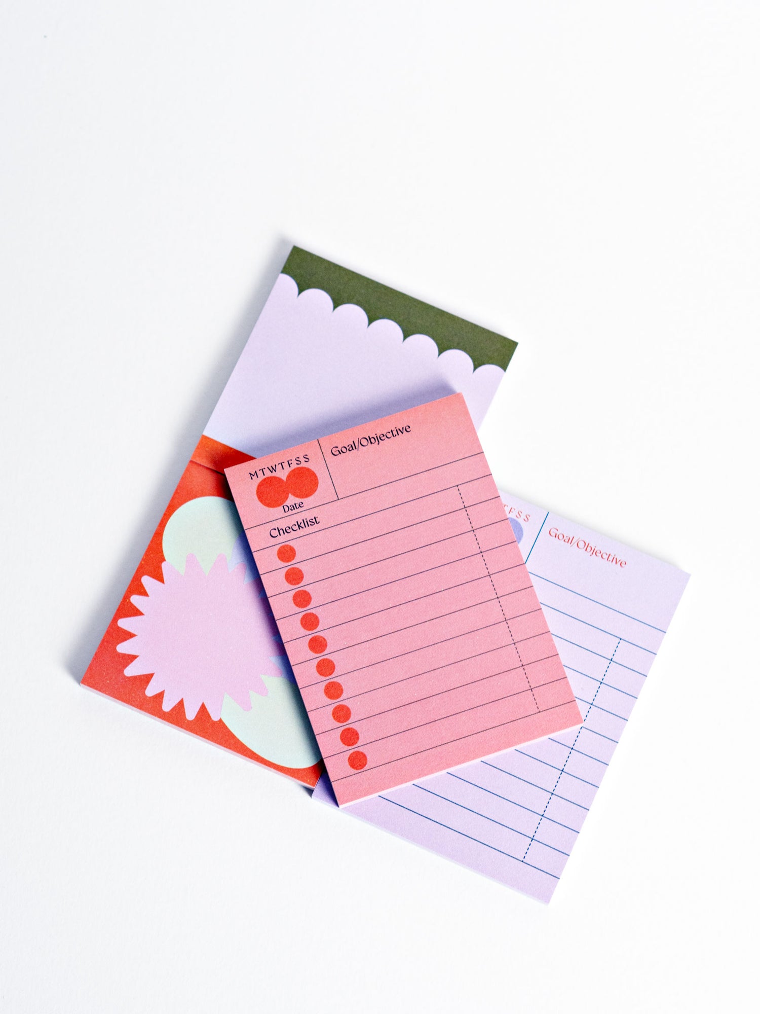 Hinoki Goal Checklist Sticky Notes