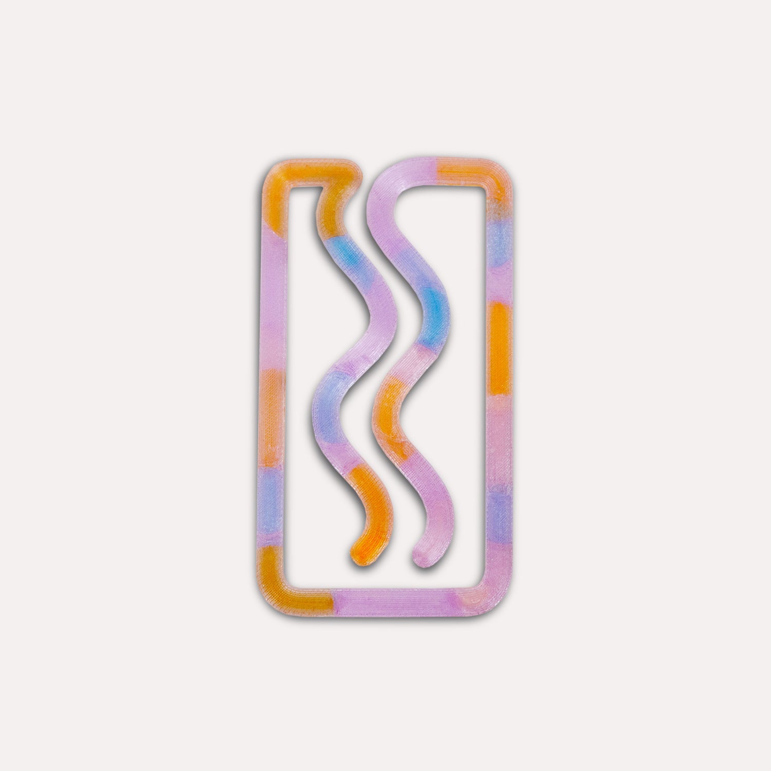 Miami Translucent 3D Printed Bookmark