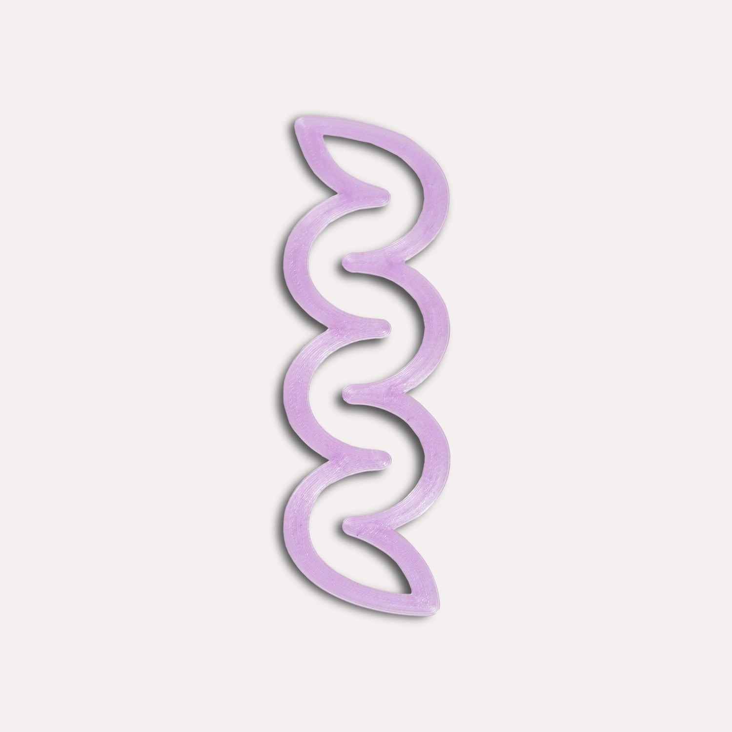 Helix Translucent 3D Printed Bookmark