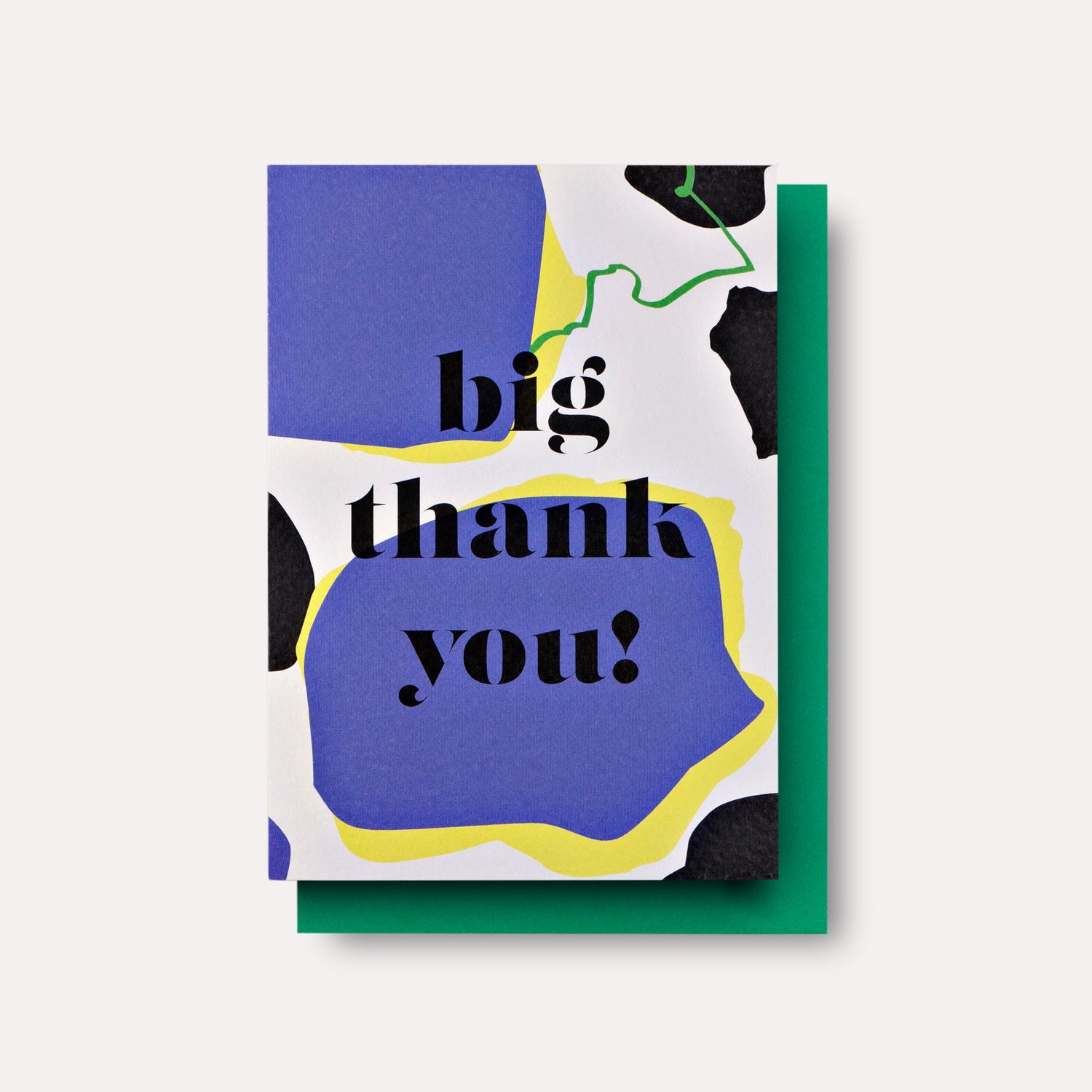 Mulberry Big Thank You Card