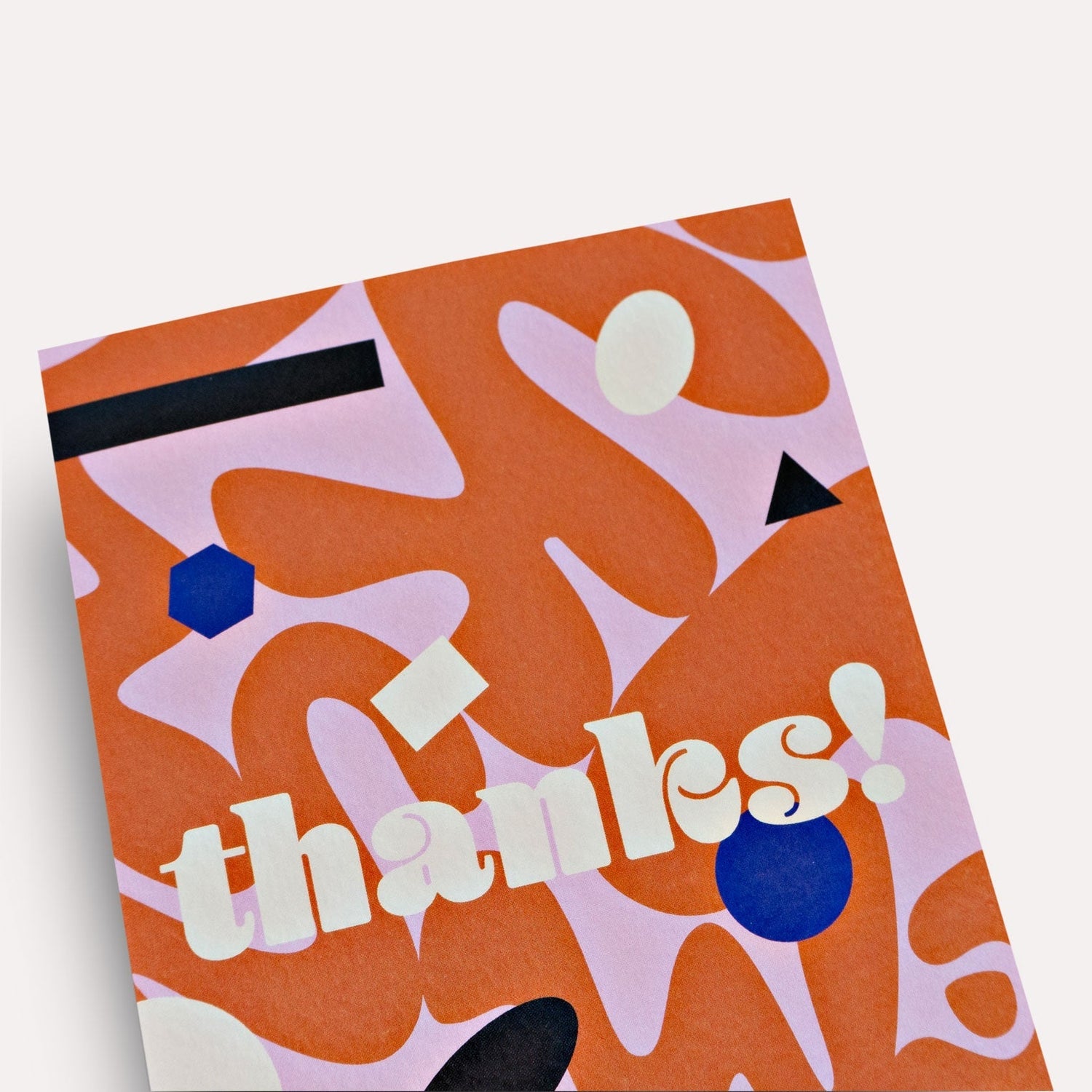 The Completist August Thanks Card