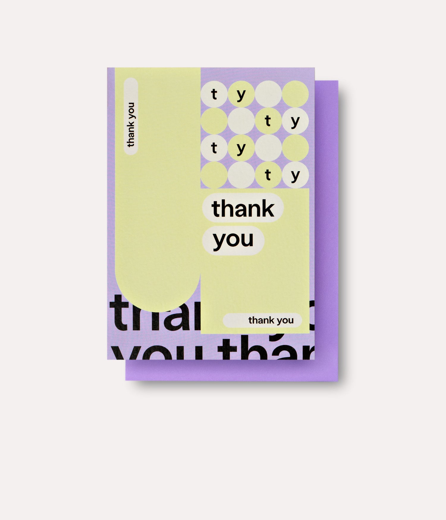 Crayon Thank You Card