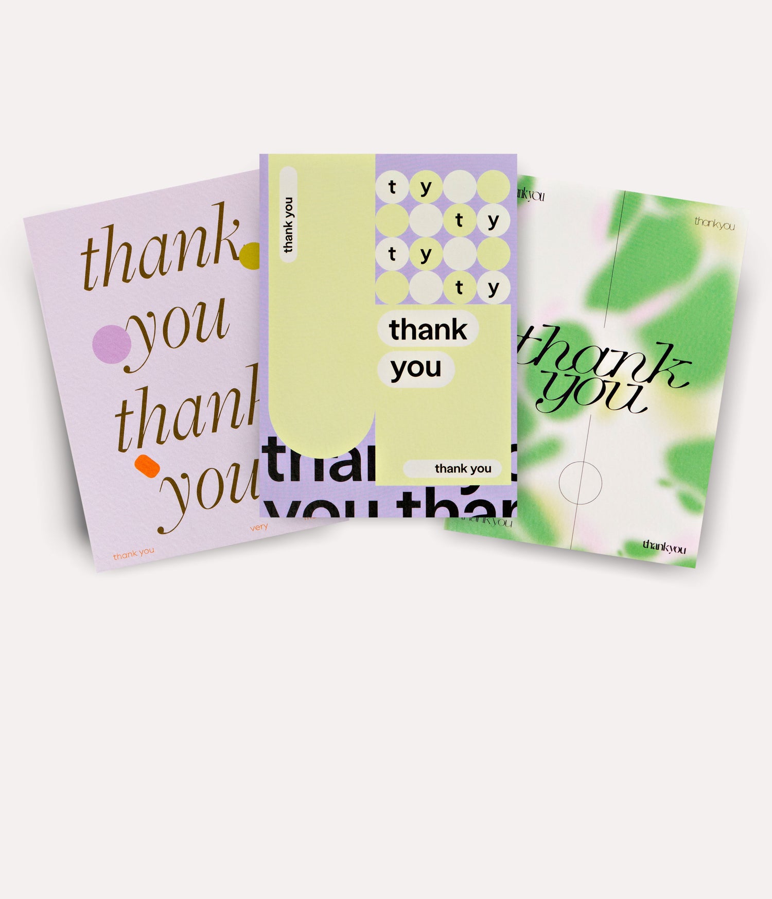 Crayon Thank You Card Set