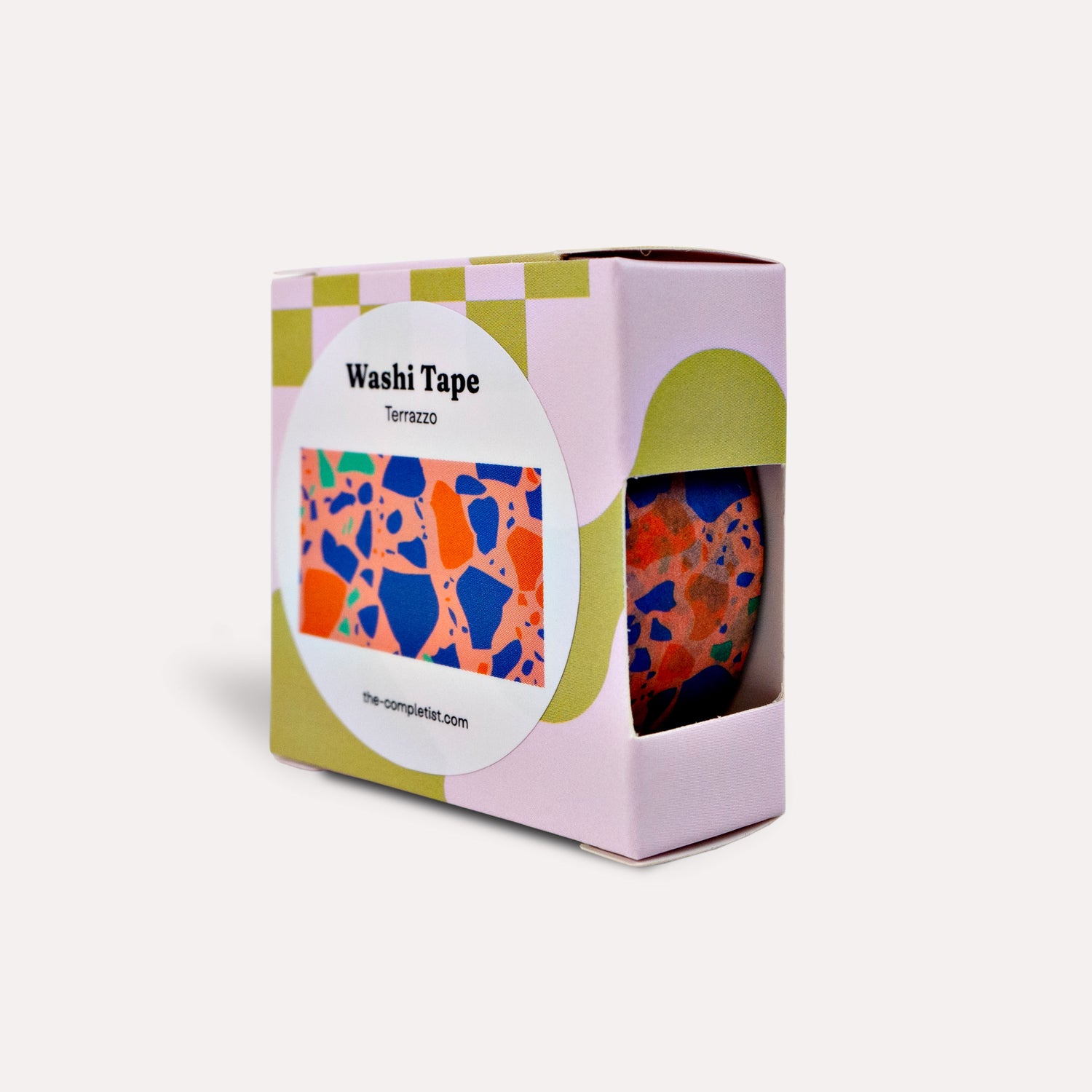 Peach Terrazzo Washi Tape