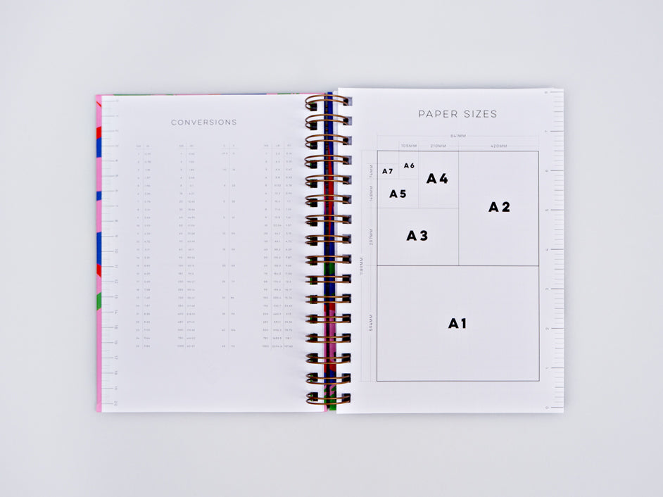 The Completist Capri Undated Hard Cover Weekly Planner