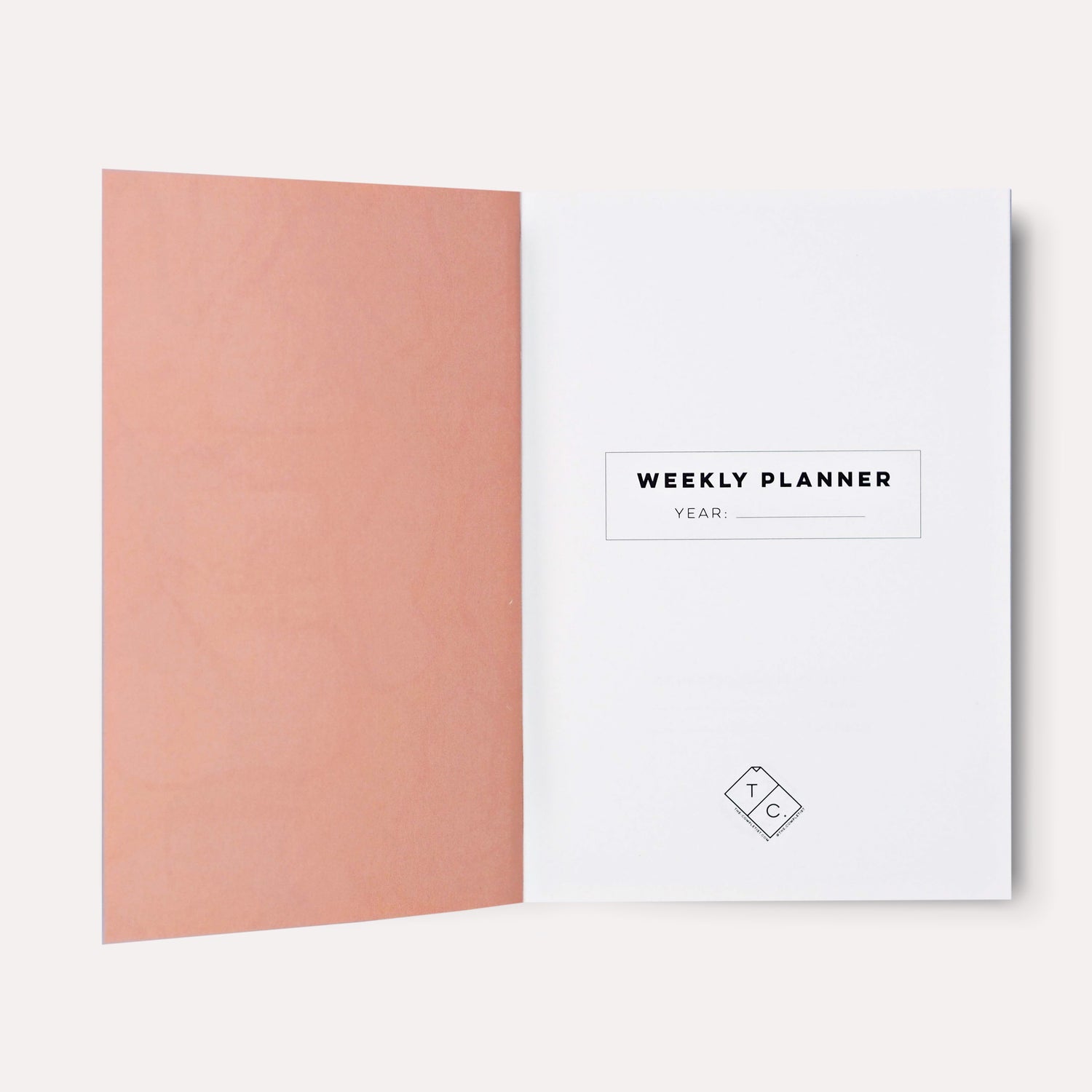Overlay Flowers Undated Weekly Planner