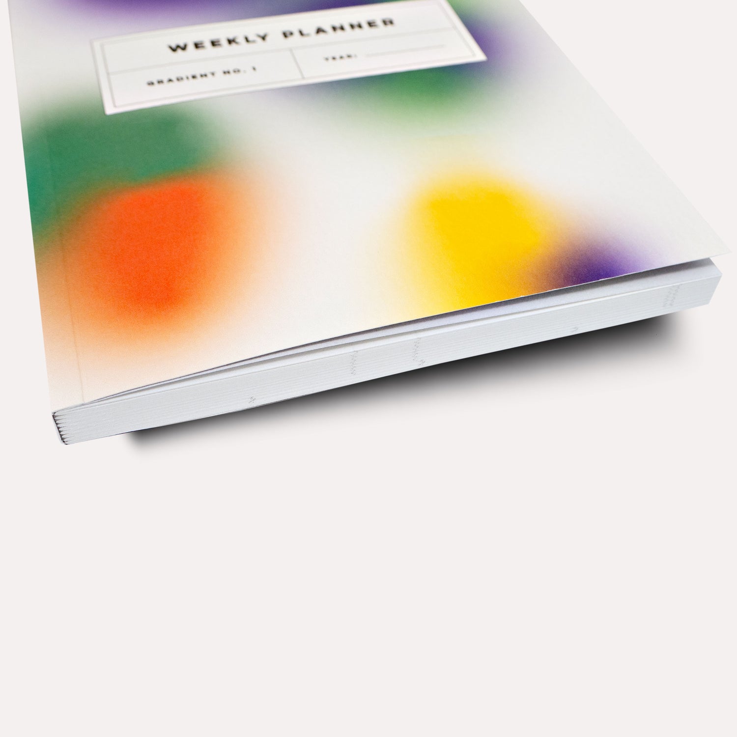 Gradient Undated Weekly Planner