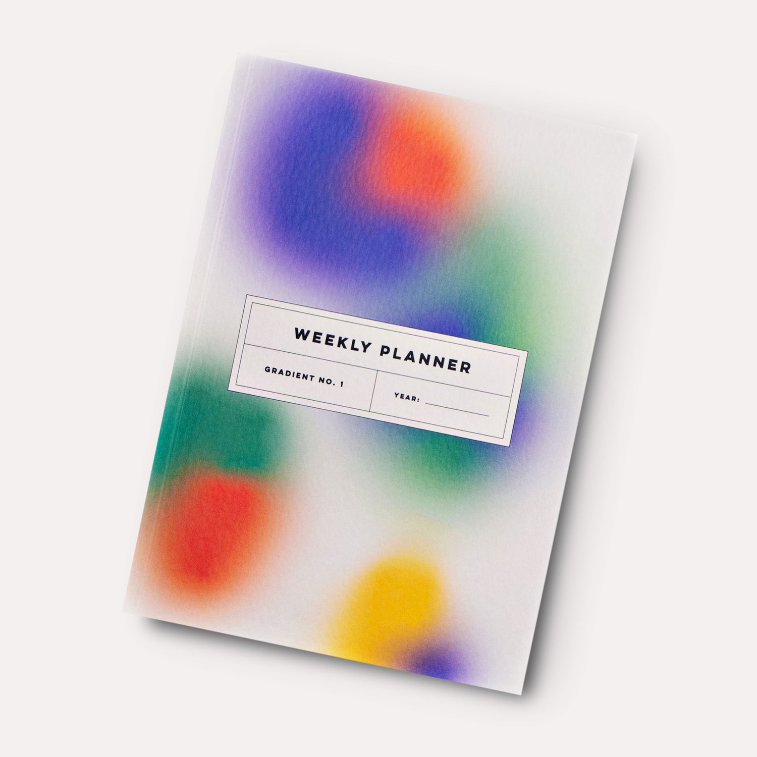 Gradient Undated Weekly Planner