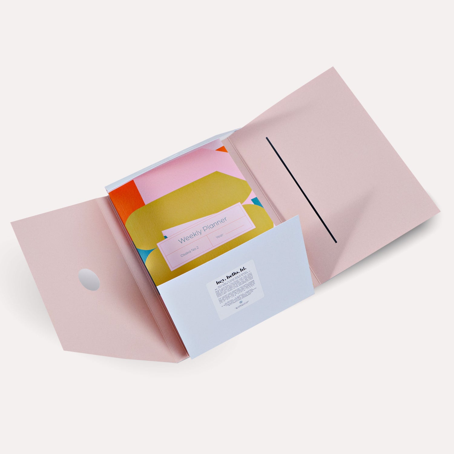 Osaka Undated Weekly Planner Book