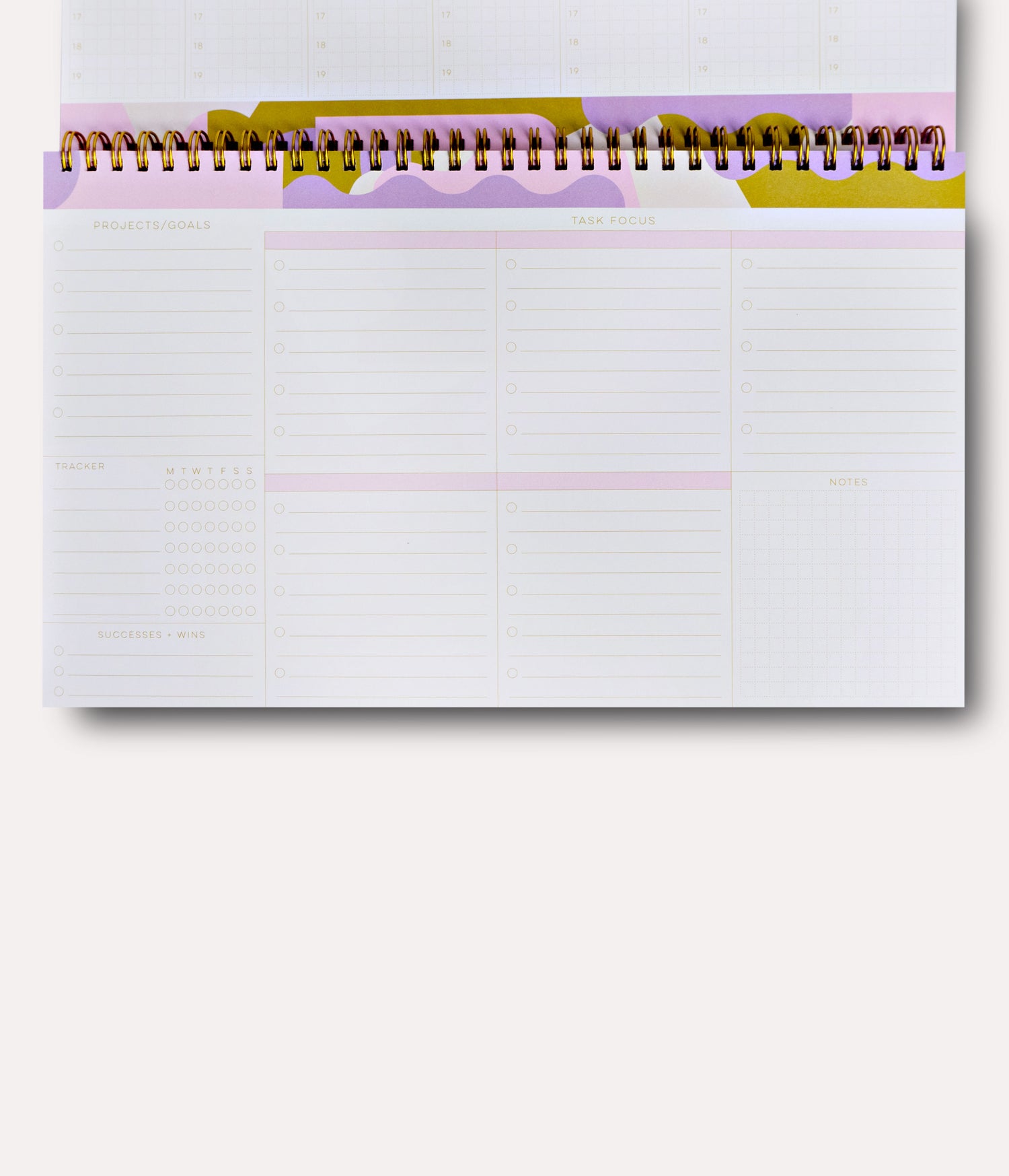 Flora Weekly Organiser Book