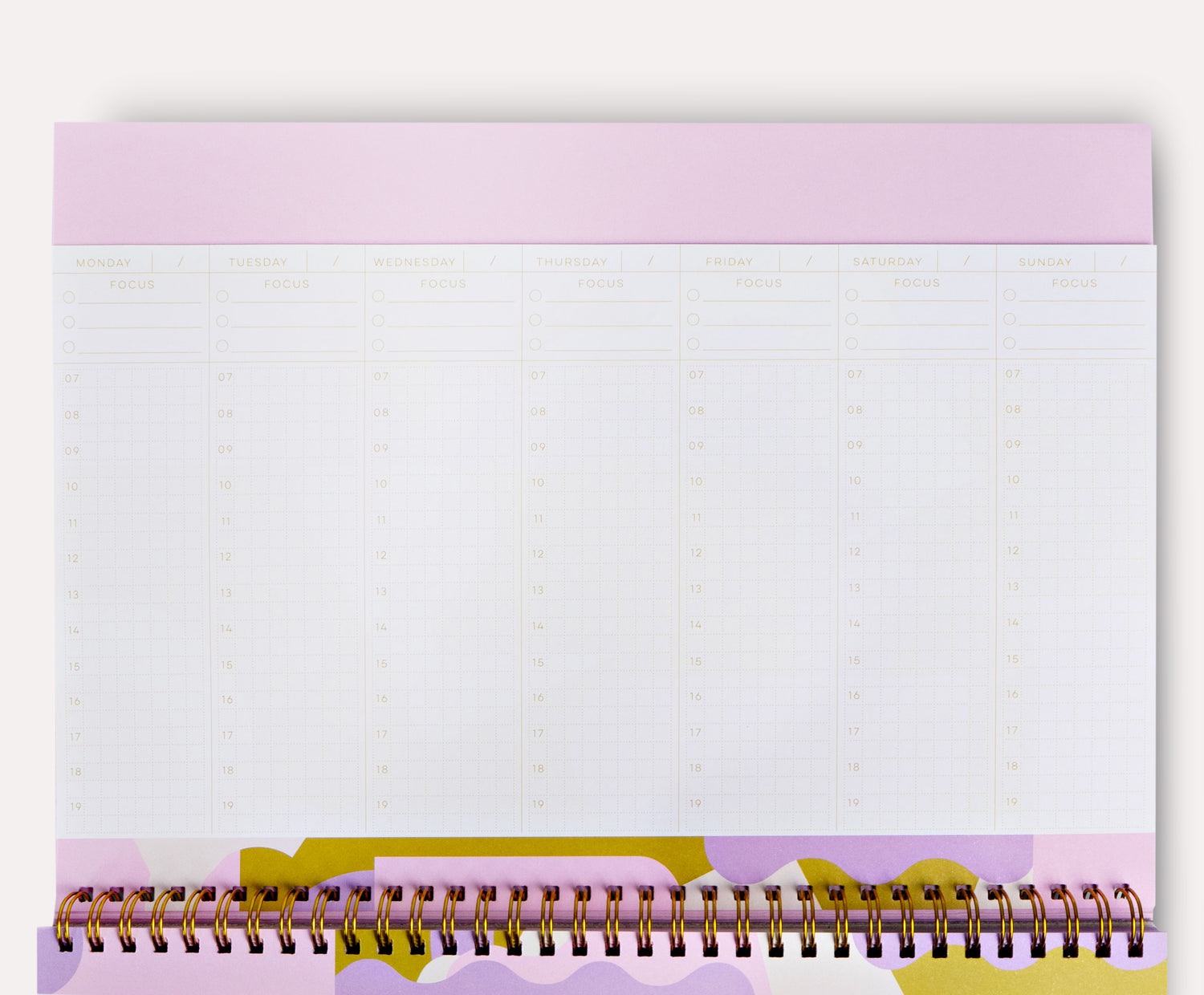 Flora Weekly Organiser Book